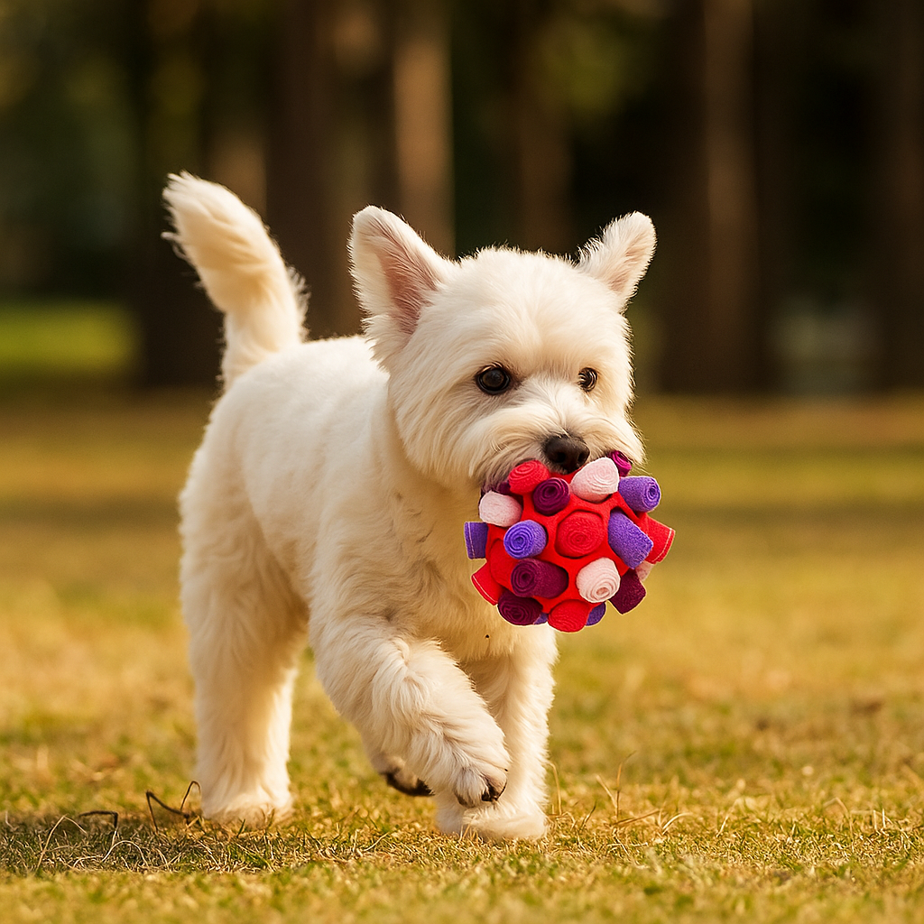 Piłka węchowa – interaktywna zabawka na smakołyki