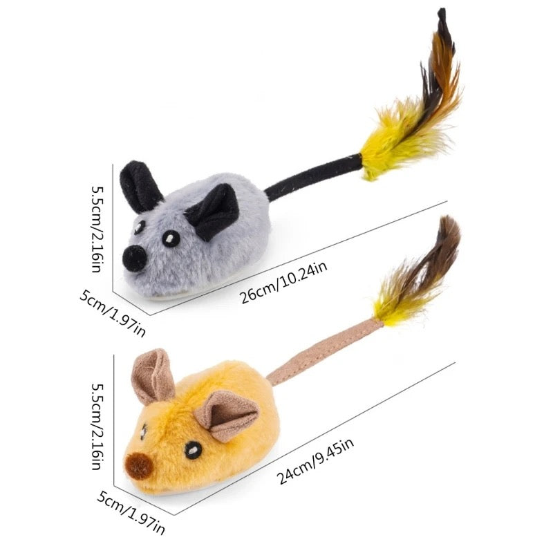 Inteligentna mysz-zabawka