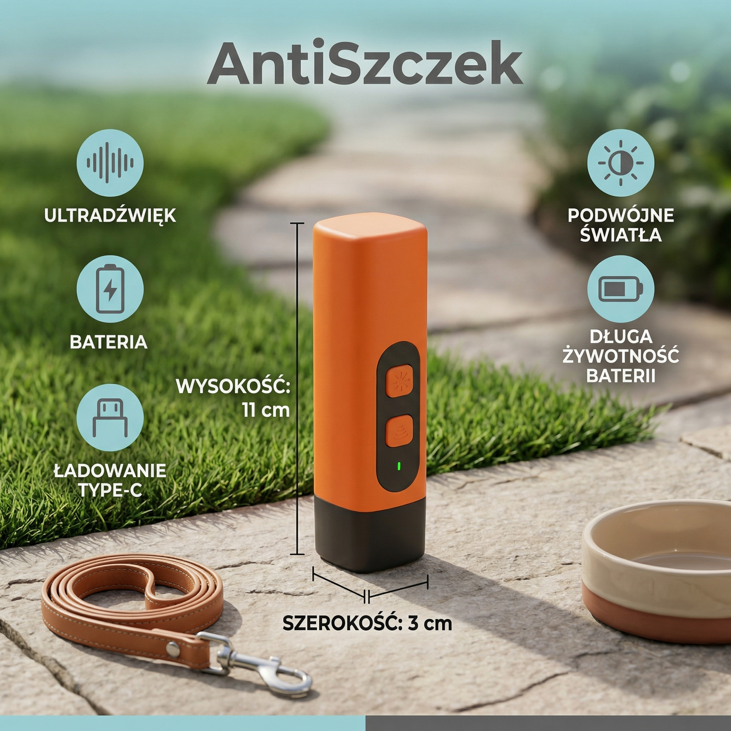 AntiSzczek – ultradźwiękowe urządzenie dla psów