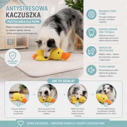 Antystresowa Kaczuszka – Przytulanka Dla Psów