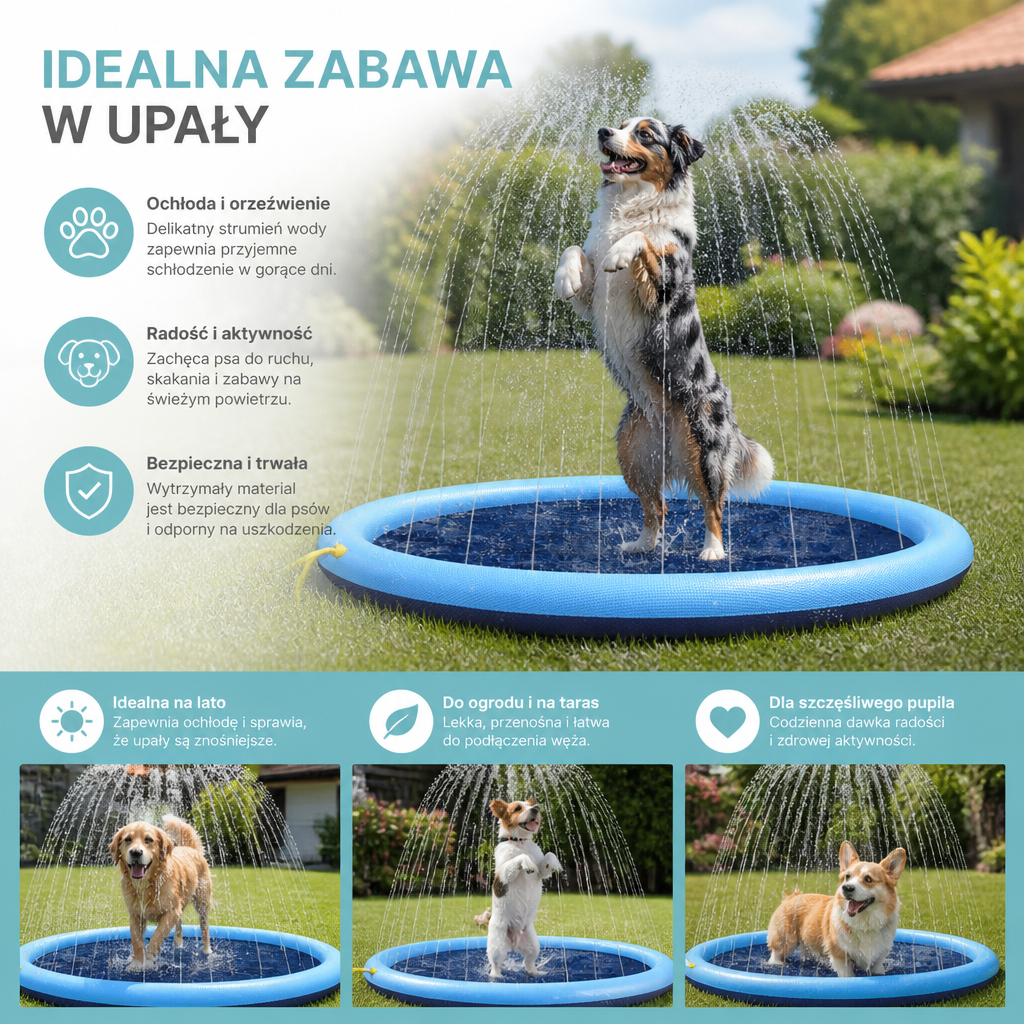 Fontanna dla Psa – Letnia Zabawka