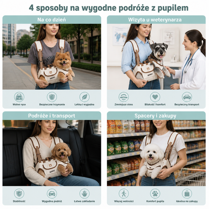 Adjustable Pet Shoulder Carrier Bag for Small Dogs and Cats