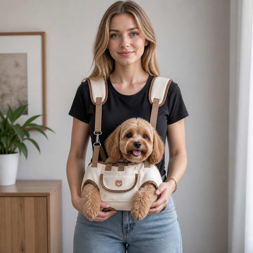 Adjustable Pet Shoulder Carrier Bag for Small Dogs and Cats