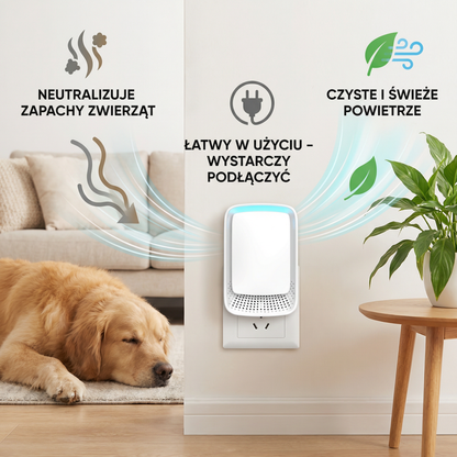 Mobilny Oczyszczacz Powietrza i Neutralizator Zapachów – Idealny na Zapachy Zwierząt