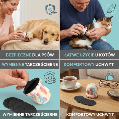 Grinder do pazurów dla psów i kotów – Bezpieczny i łatwy trymer do pazurów
