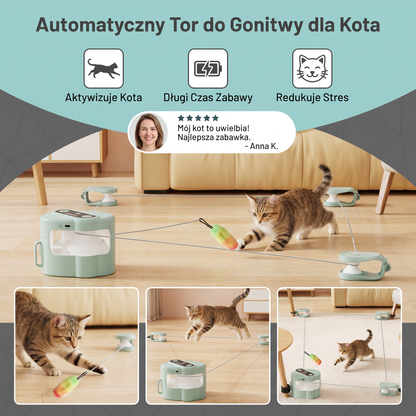 Automatyczny Tor do Gonitwy dla Kota