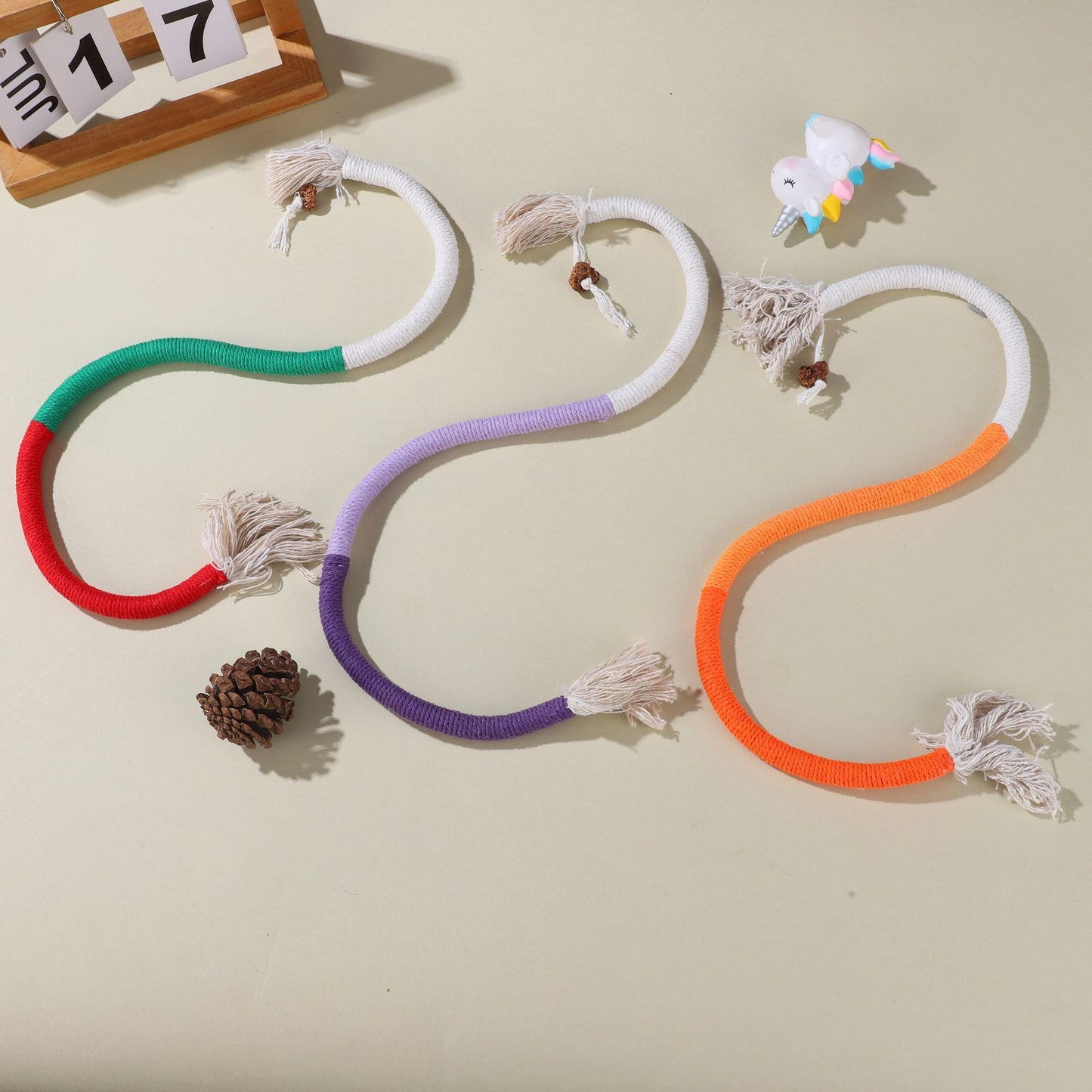 Naturalna lina do żucia dla kotów – wytrzymała, pielęgnująca zęby i redukująca stres