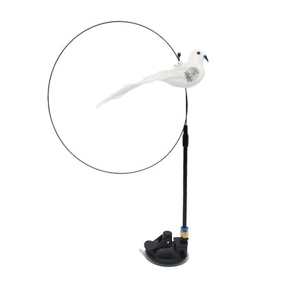 Zabawkowy ptak – interaktywna zabawka dla kota