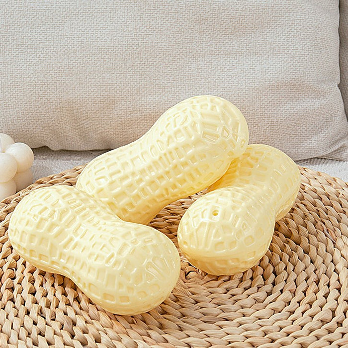 Trwała zabawka do żucia w kształcie orzeszka dla psów