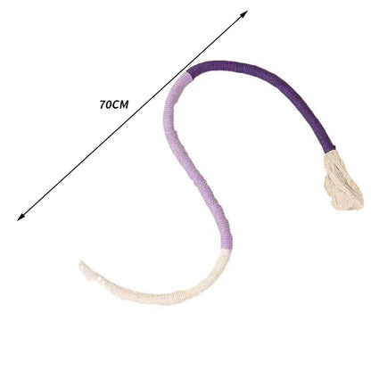 Naturalna lina do żucia dla kotów – wytrzymała, pielęgnująca zęby i redukująca stres