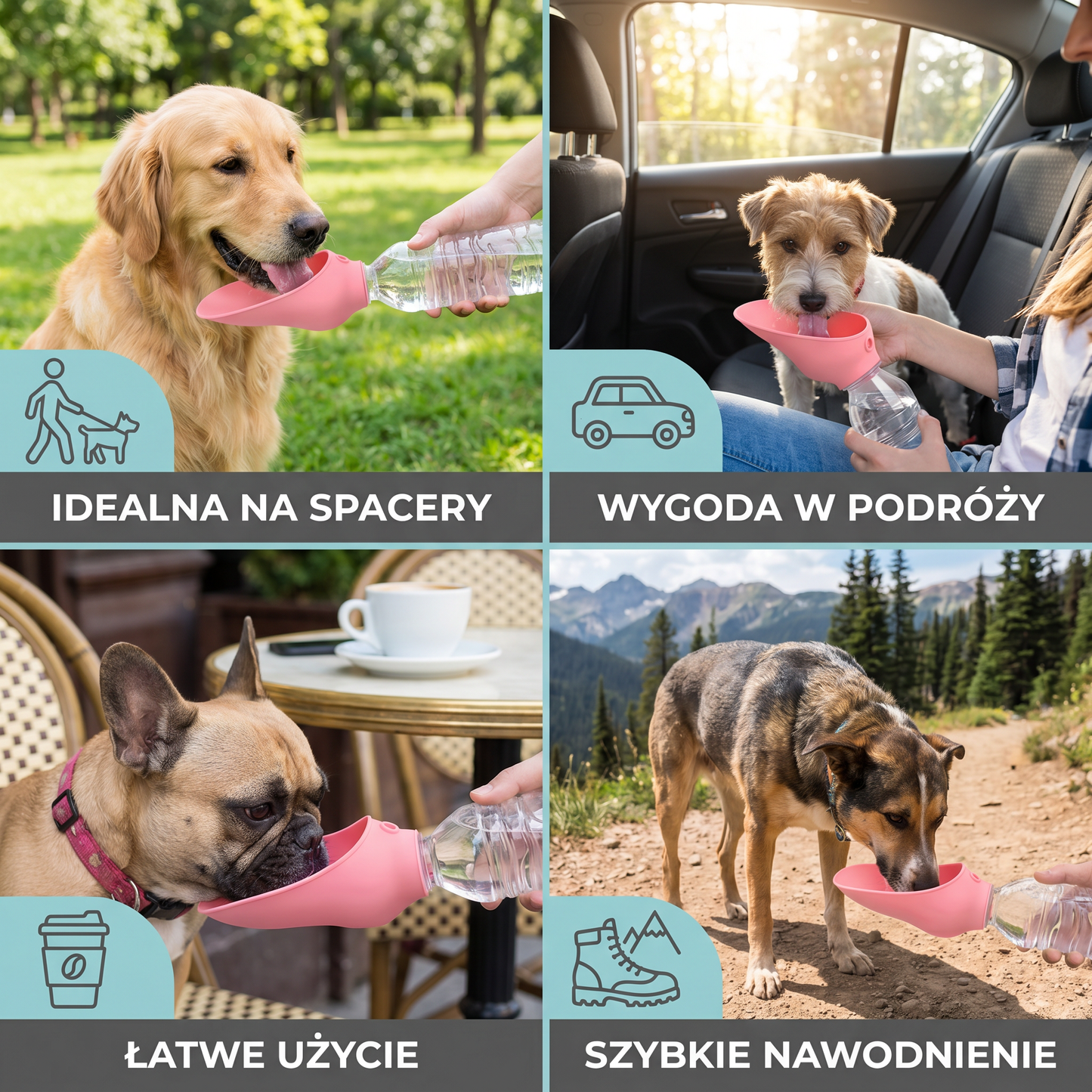 Silikonowy nakładka do picia na butelki