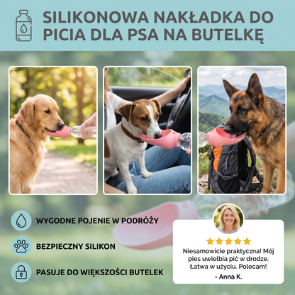 Silikonowy nakładka do picia na butelki