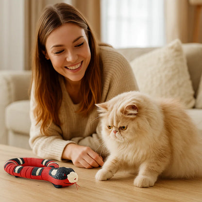 Snakey - Interaktywna zabawka dla kota