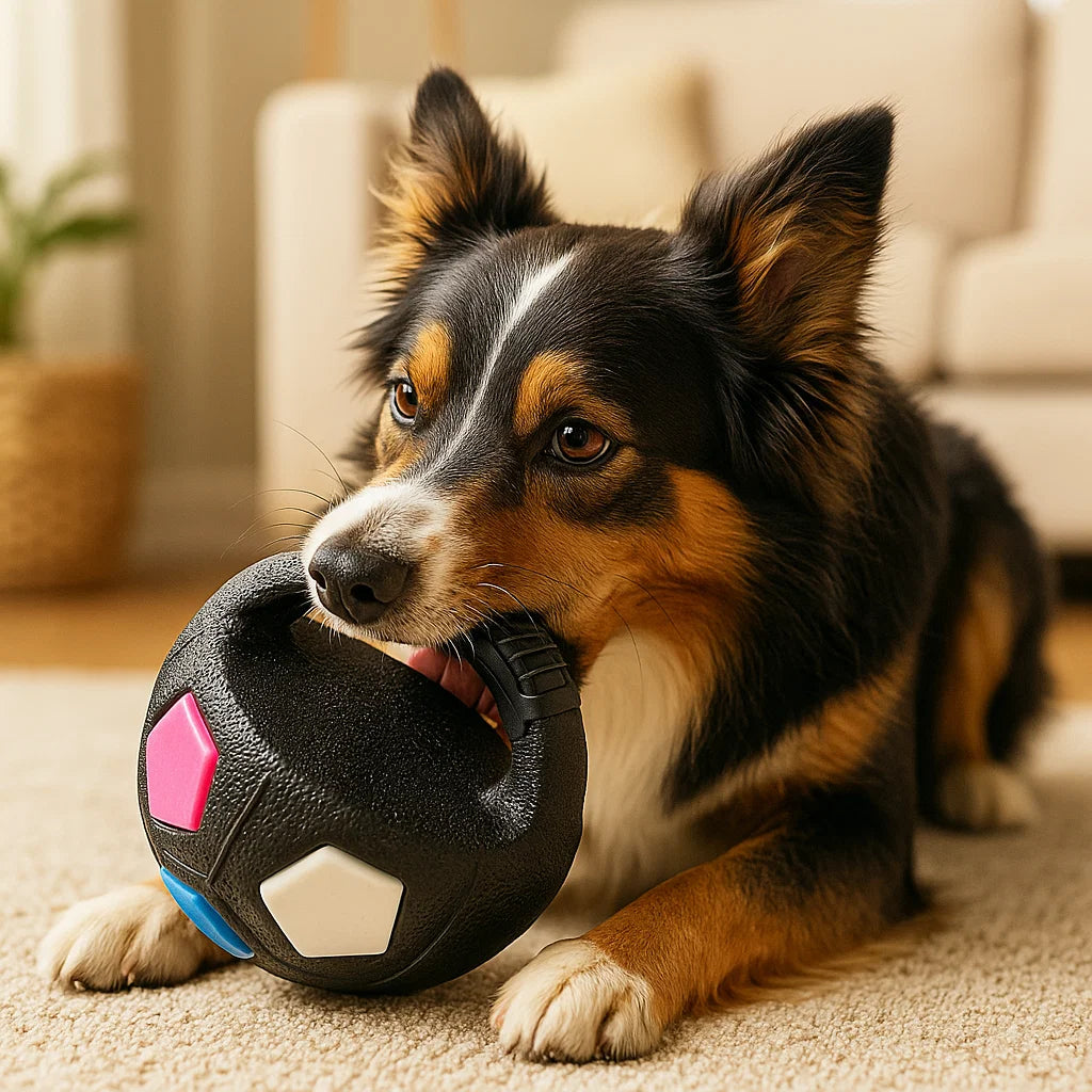 Wytrzymała piłka antystresowa dla psów