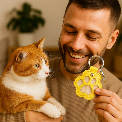 Skórzany brelok pamiątkowy do przechowywania sierści zwierząt