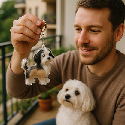 Brelok pamięciowy na sierść w kształcie psa