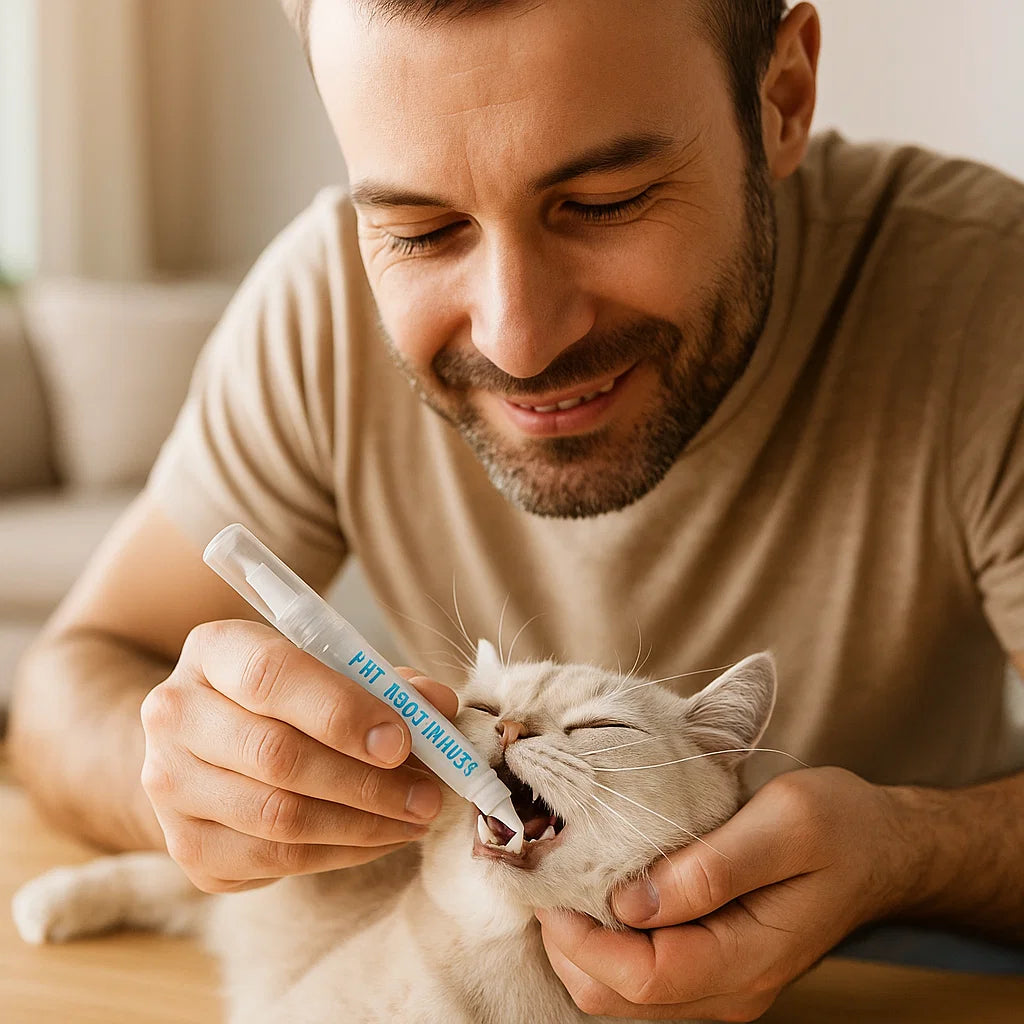 Stomatologiczny pisak do zębów dla kotów