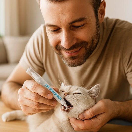 Stomatologiczny pisak do zębów dla kotów