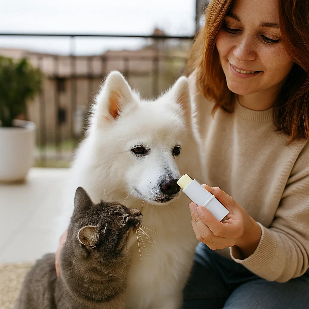 Pielęgnacyjny i ochronny sztyft do łapek i nosa