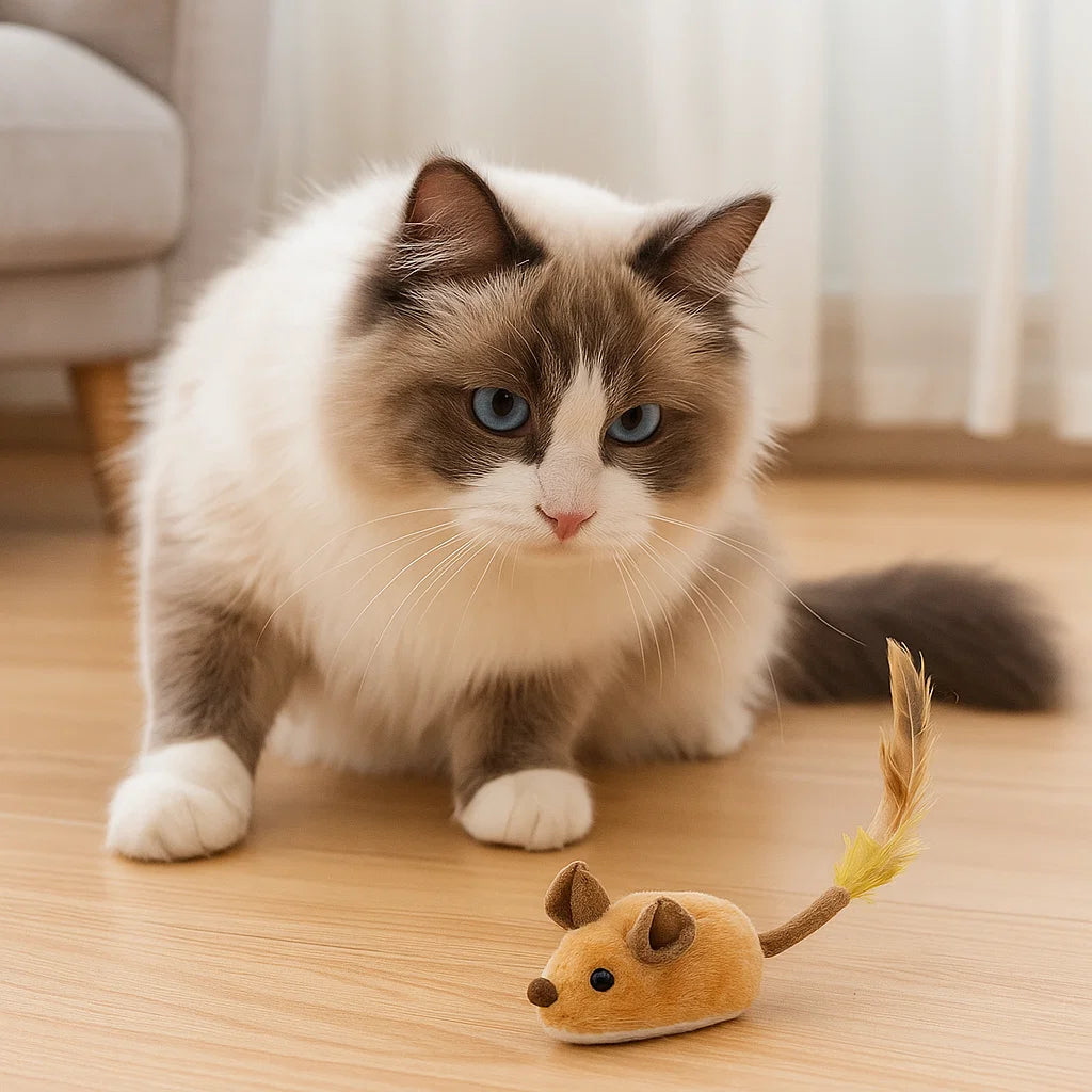 Inteligentna mysz-zabawka