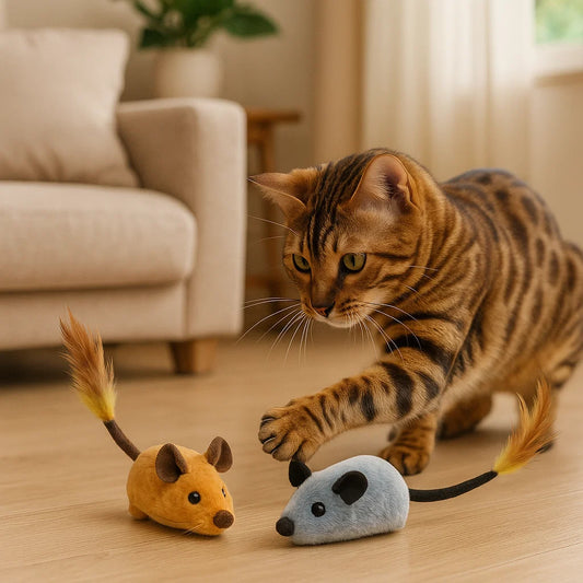 Inteligentna mysz-zabawka