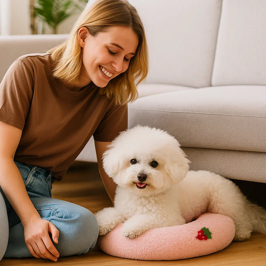 Ergonomiczna poduszka dla psa dla zdrowej postawy