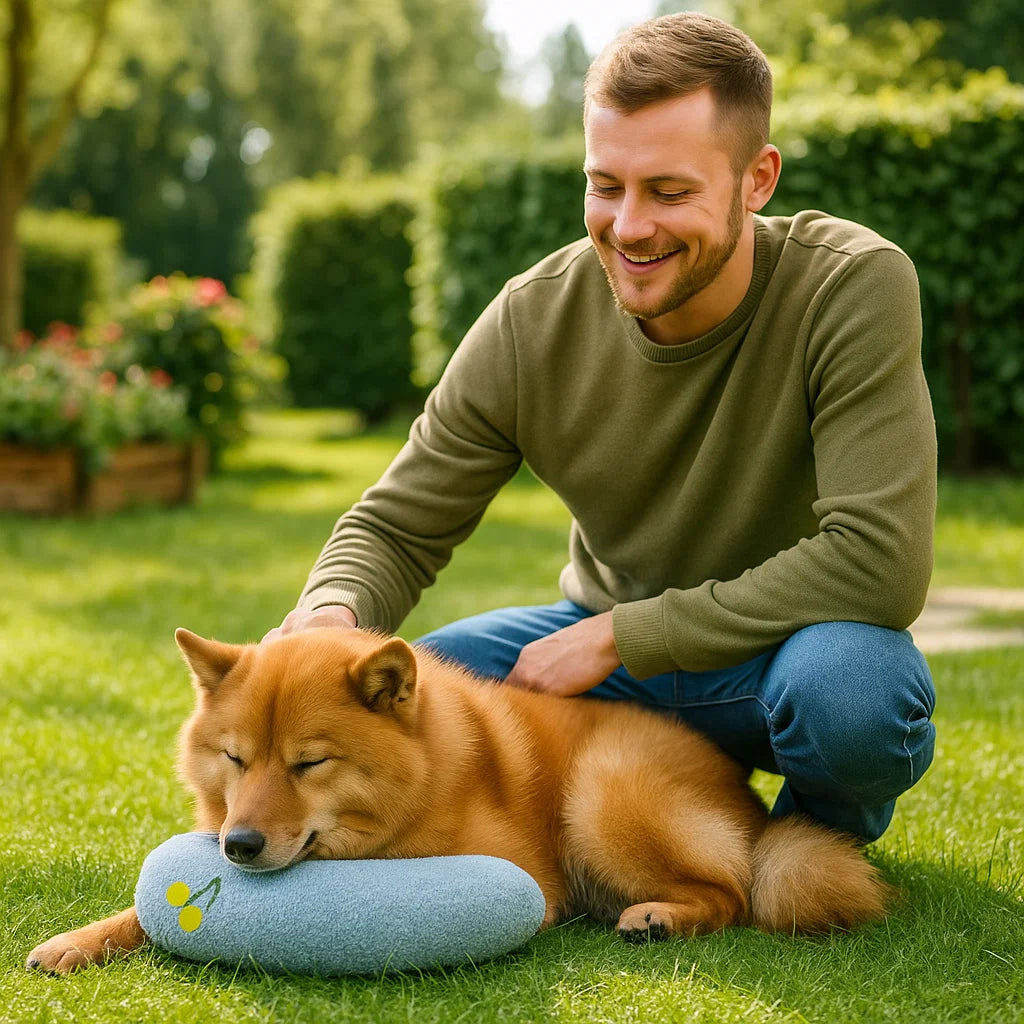 Ergonomiczna poduszka dla psa dla zdrowej postawy