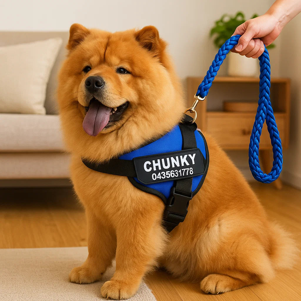 Spersonalizowana uprząż przeciw ciągnięciu dla psa