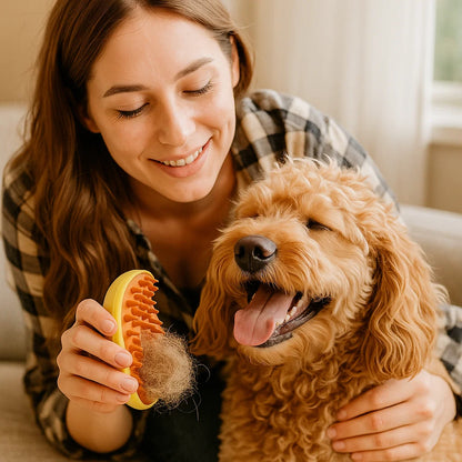 Parowa szczotka dla psów
