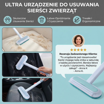 Ultra urządzenie do usuwania sierści zwierząt