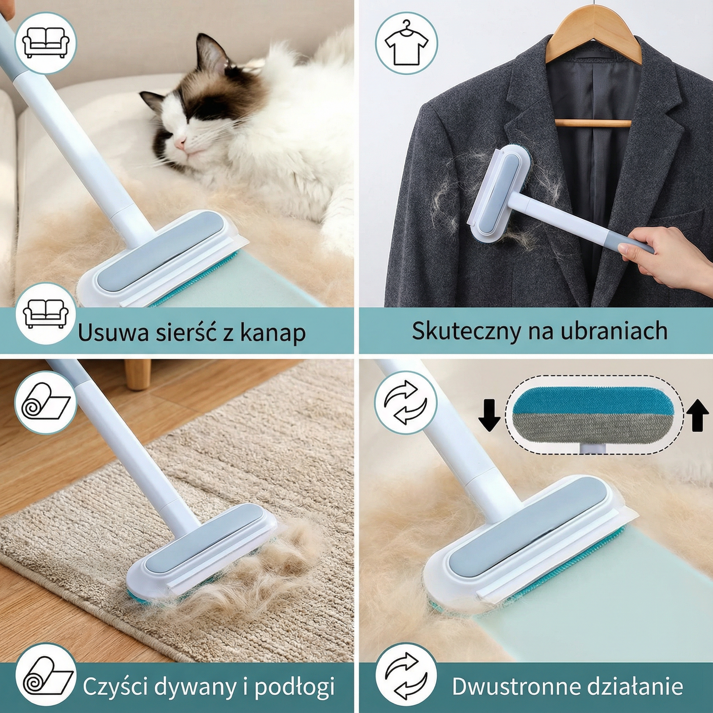 Ultra urządzenie do usuwania sierści zwierząt