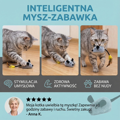 Inteligentna mysz-zabawka