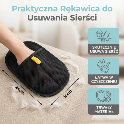 Praktyczna Rękawica do Usuwania Sierści