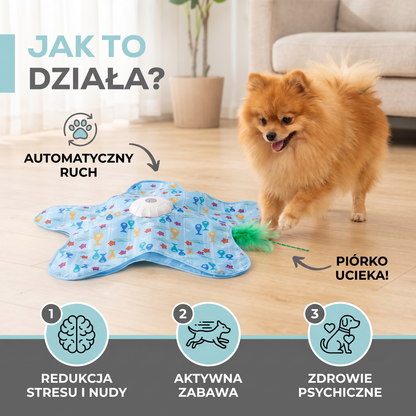 HuntingFun Dog Pro – Automatyczna zabawka dla psa do redukcji stresu i zabawy